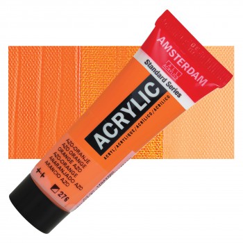 Ακρυλικό Χρώμα Amsterdam acrylic 276 azo orange, 120ml