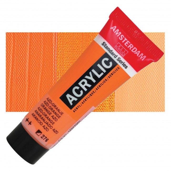 Ακρυλικό Χρώμα Amsterdam acrylic 276 azo orange, 120ml