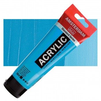 Ακρυλικό Χρώμα Amsterdam acrylic 564 brilliant blue, 120ml