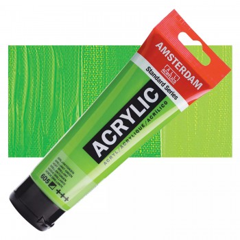 Ακρυλικό Χρώμα Amsterdam acrylic 605 brilliant green, 120ml