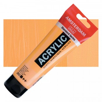 Ακρυλικό Χρώμα Amsterdam acrylic 253 gold yellow, 120ml