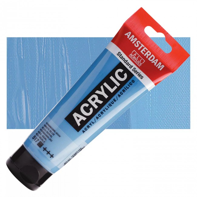 Ακρυλικό Χρώμα Amsterdam acrylic 517 king's blue, 120ml