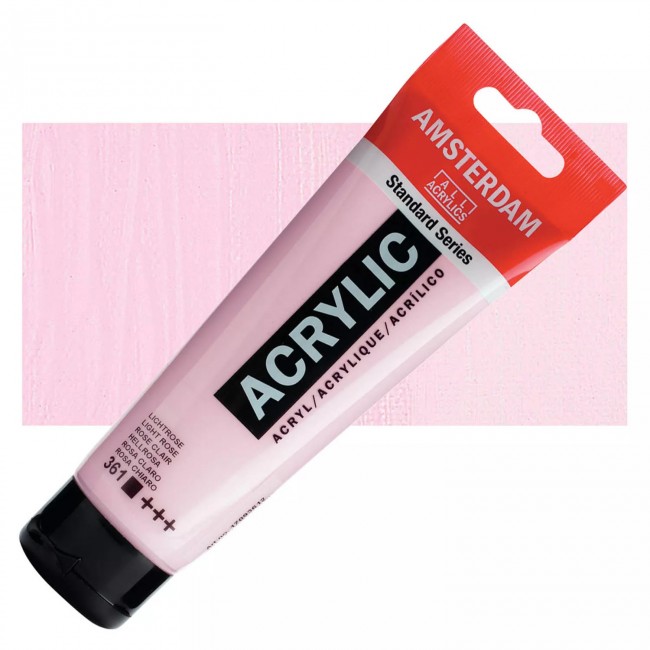 Ακρυλικό Χρώμα Amsterdam acrylic 361 light rose, 120ml