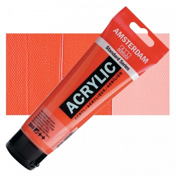 Ακρυλικό Χρώμα Amsterdam acrylic 398 naphthol red light, 120ml