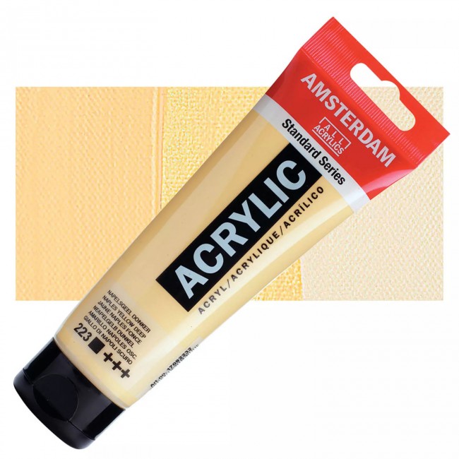 Ακρυλικό Χρώμα Amsterdam acrylic 223 naples yellow deep, 120ml