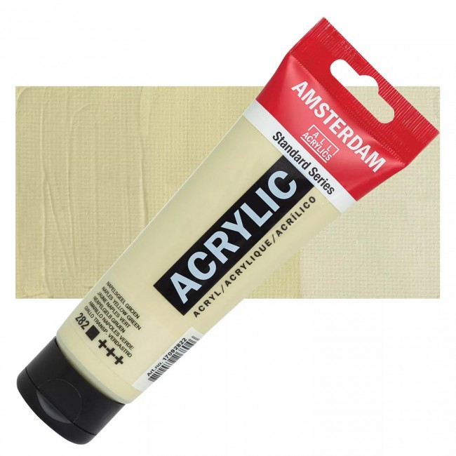 Ακρυλικό Χρώμα Amsterdam acrylic 282 naples yellow green, 120ml