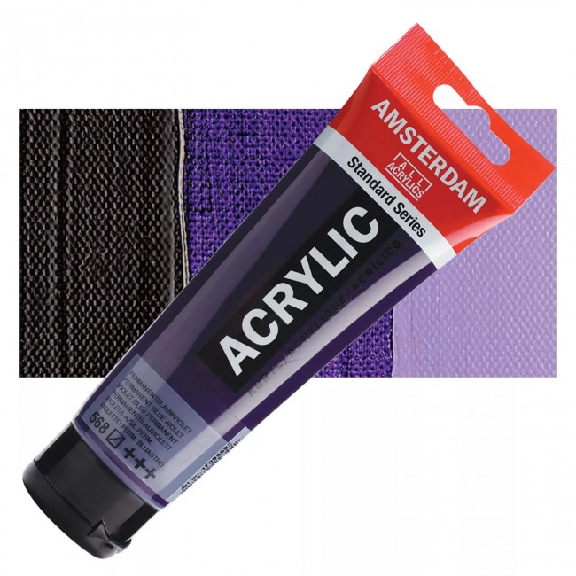 Ακρυλικό Χρώμα Amsterdam acrylic 568 permanent blue violet, 120ml