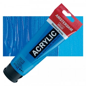 Ακρυλικό Χρώμα Amsterdam acrylic 572 primary cyan, 120ml