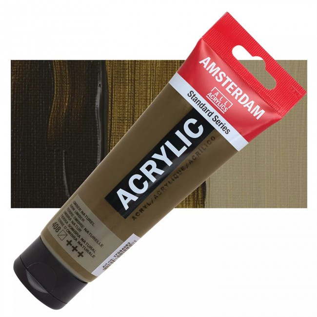 Ακρυλικό Χρώμα Amsterdam acrylic 408 raw umber, 120ml