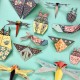 Origami σετ 60 φύλλα, insects Origami σετ 60 φύλλα, insects