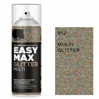 Σπρέι Glitter Ιριδίζων Easy Max 400ml, Cosmos Lac