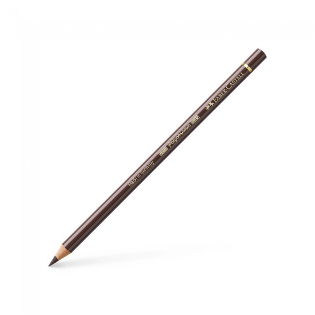 Μολύβι χρωματισμού Polychromos, 280 burnt umber Μολύβι χρωματισμού Polychromos, 280 burnt umber