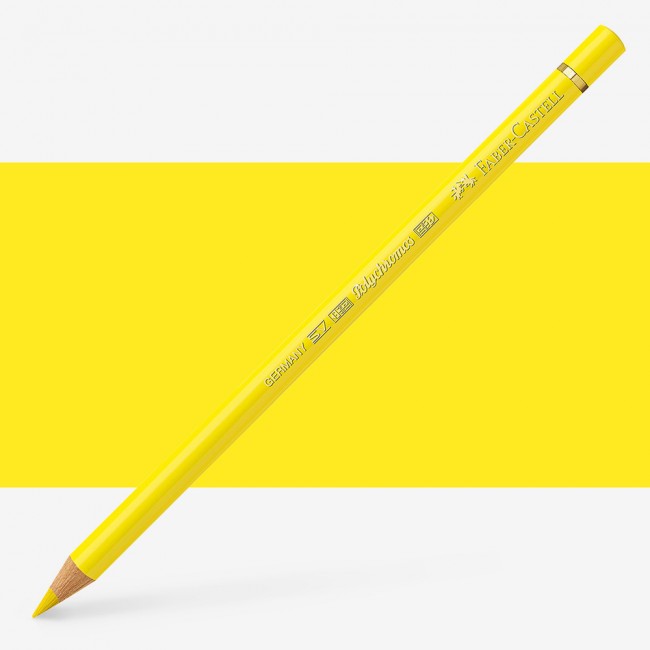 Ξυλομπογιά Faber-Castell Polychromos 105 light cadmium yellow (Ανά τεμάχιο)