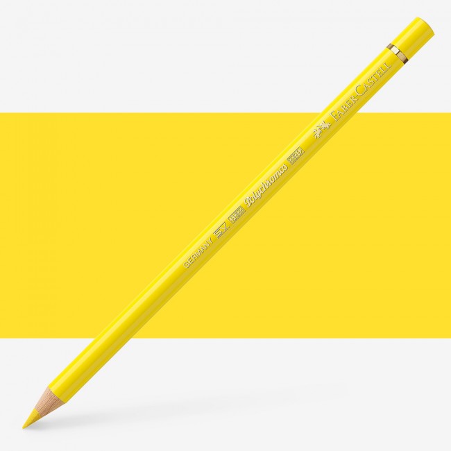 Ξυλομπογιά Faber-Castell Polychromos 106 light chrome yellow (Ανά τεμάχιο)