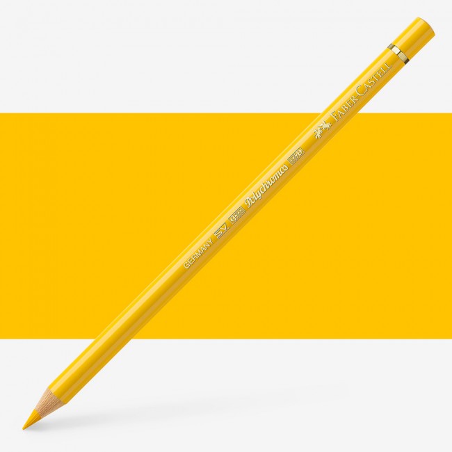 Ξυλομπογιά Faber-Castell Polychromos 108 dark cadmium yellow (Ανά τεμάχιο)