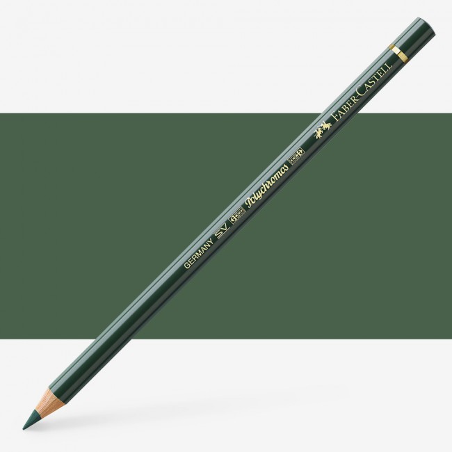 Ξυλομπογιά Faber-Castell Polychromos 278 Chrome Oxide Green (Ανά τεμάχιο)