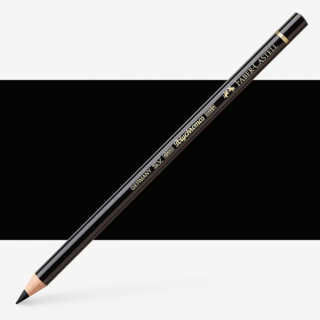 Ξυλομπογία Faber-Castell Polychromos 199 Black (Ανά τεμάχιο)