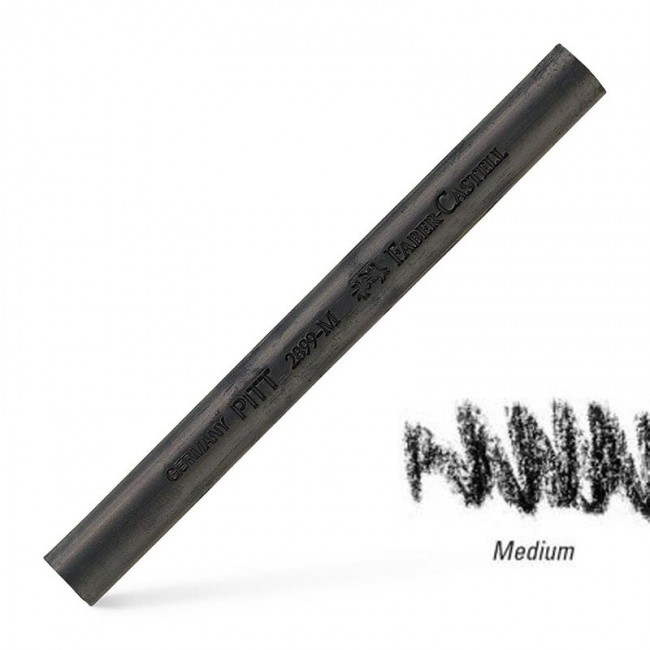 Pitt compressed charcoal stick medium, Faber Castell