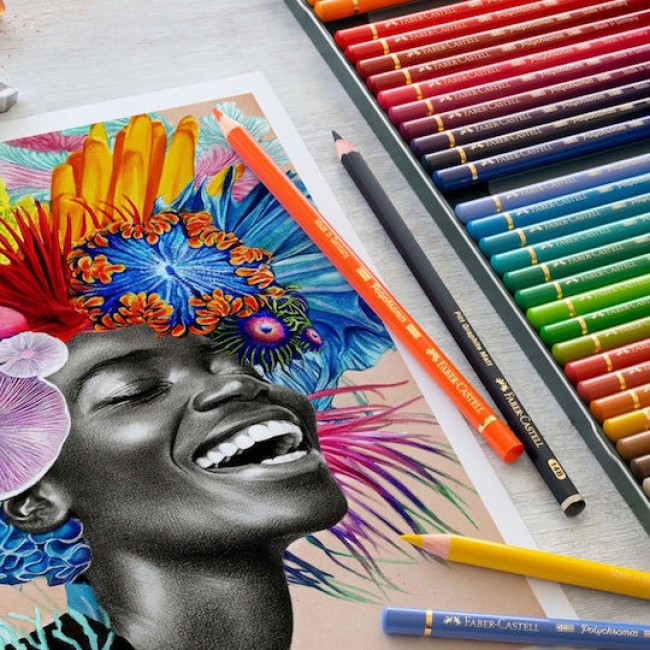 Faber-Castell Polychromos Pencil, 102 cream