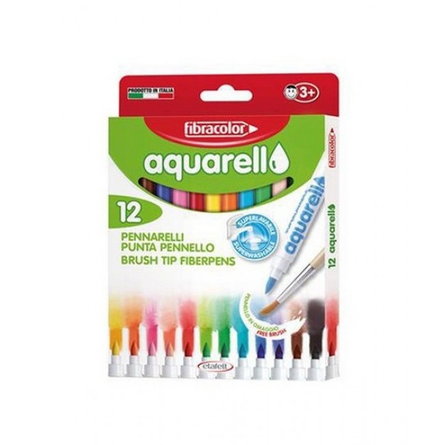 Μαρκαδόροι Ακουαρέλας Παιδικοί, 12 τεμάχια