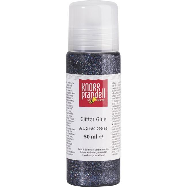 Κόλλα glitter 50ml, γκρι χρώμα Κόλλα glitter 50ml, γκρι χρώμα
