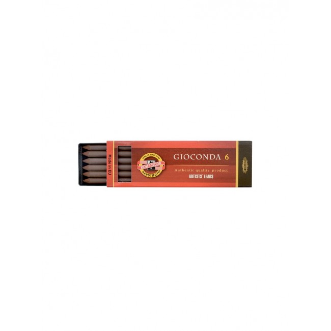 Μύτη Light Brown Sepia Gioconda  για Μηχανικό Μολύβι 5,6mm, Koh-I-Noor