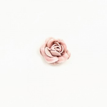 Βελουτέ Λουλούδι Ροζ, 3cm
