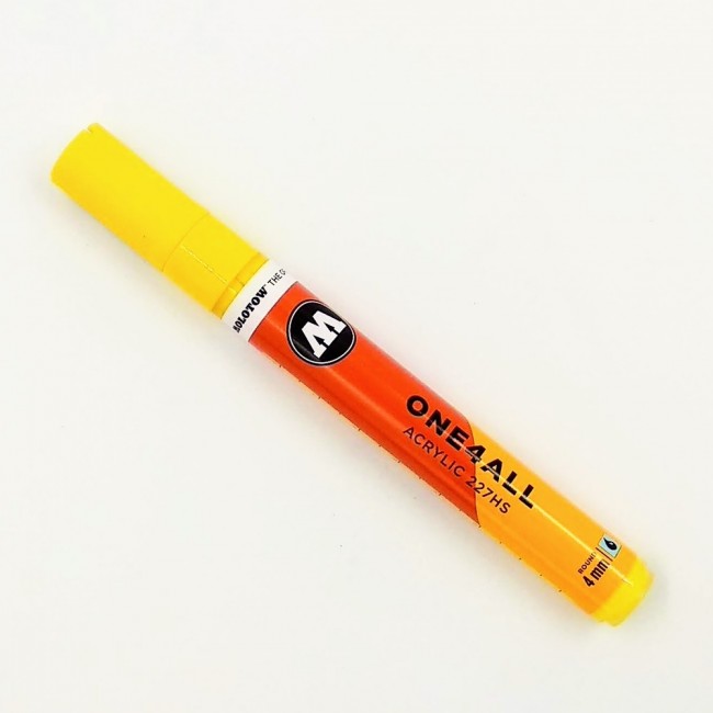 Μαρκαδόρος Ακρυλικός Molotow One4All 4mm, 006 zinc yellow