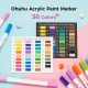 Ohuhu acrylic paint markers cotton-core brush & Fine 36 colors Ohuhu acrylic paint markers cotton-core brush & Fine 36 colors