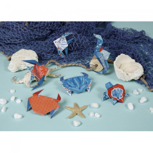 Origami σετ 60 φύλλα, sea animals Origami σετ 60 φύλλα, sea animals
