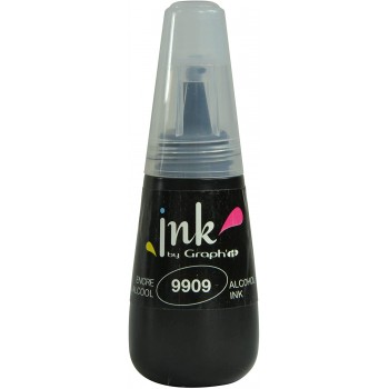 Μελάνι Οινοπνεύματος μαύρο, 25ml, Graph'it markers Alcohol ink