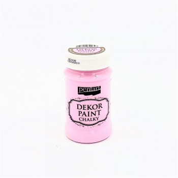 Χρώμα Κιμωλίας Pentart Decor Soft Paint, 100ml baby pink