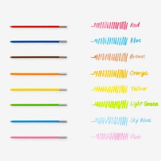 Μηχανικό μολύβι Pentel Art Multi 8 2mm με 8 χρωματιστές μύτες