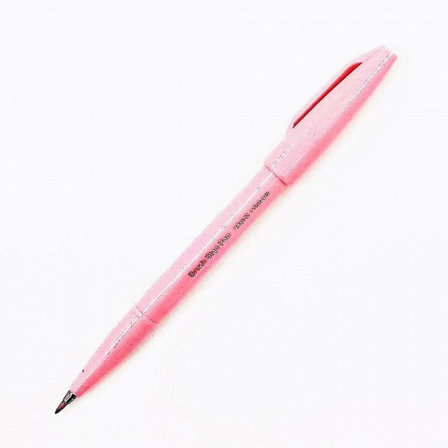 Μαρκαδόρος Brush Sing Pen Pentel, απαλό ροζ Μαρκαδόρος Brush Sing Pen Pentel, απαλό ροζ