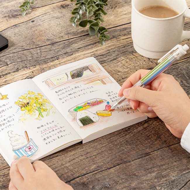 Μηχανικό μολύβι Pentel Art Multi 8 2mm με 8 χρωματιστές μύτες