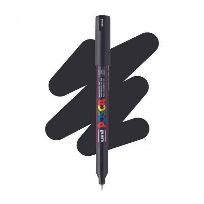 Μαρκαδόρος Ακρυλικός POSCA 1MR, black