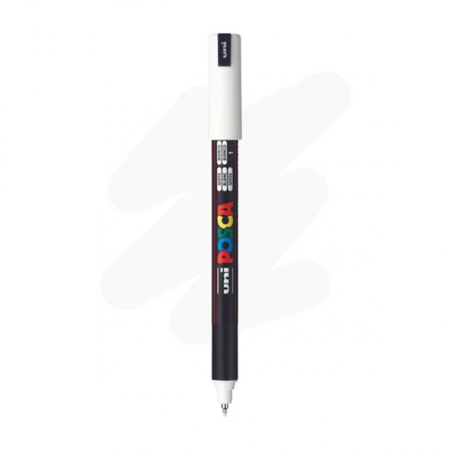 Μαρκαδόρος Ακρυλικός POSCA 1MR, white