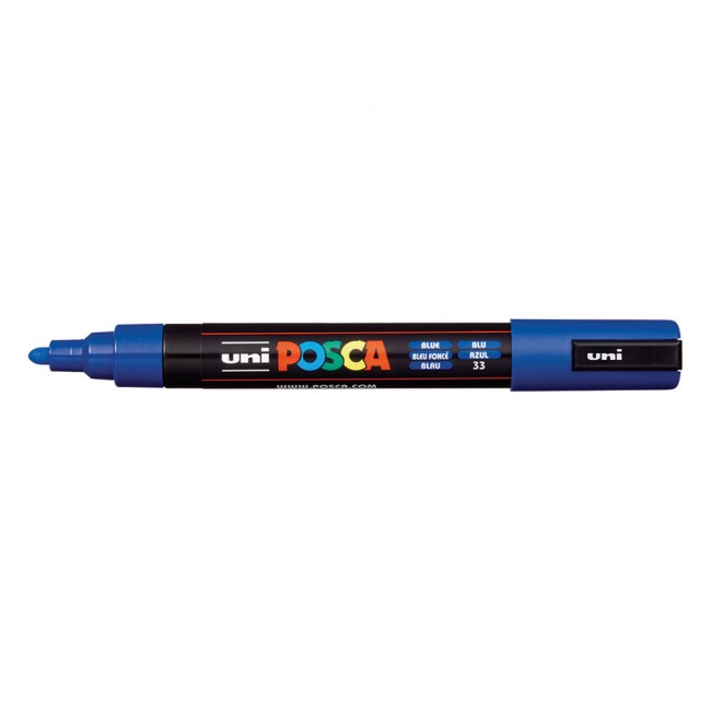 Μαρκαδόρος Ακρυλικός POSCA PC-5M, blue