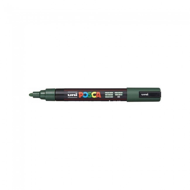 Μαρκαδόρος Ακρυλικός POSCA PC-5M, english green Μαρκαδόρος Ακρυλικός POSCA PC-5M, english green