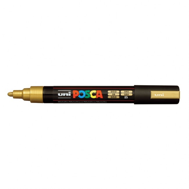 Μαρκαδόρος Ακρυλικός POSCA PC-5M, gold