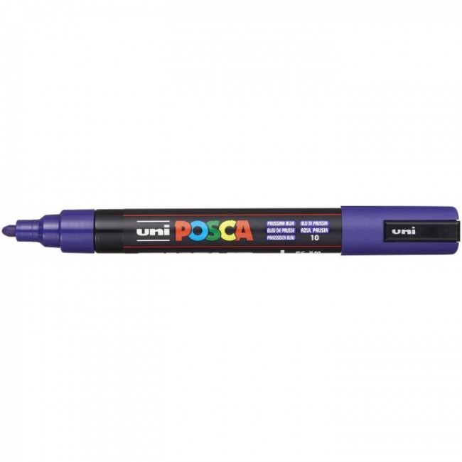 Μαρκαδόρος Ακρυλικός POSCA PC-5M, prussian blue