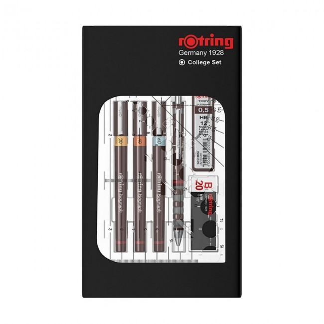 Rotring Isograph Ισογράφοι College Set 0.2 - 0.4 - 0.6 Rotring Isograph Ισογράφοι College Set 0.2 - 0.4 - 0.6