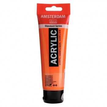 Ακρυλικό Χρώμα Amsterdam acrylic 276 azo orange, 120ml