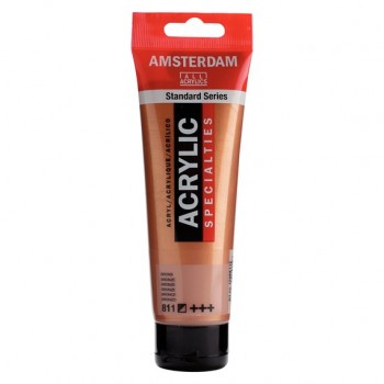 Ακρυλικό Χρώμα Amsterdam acrylic 811 bronze, 120ml
