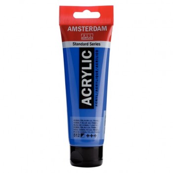 Ακρυλικό Χρώμα Amsterdam acrylic 512 cobalt blue ultramarine, 120ml