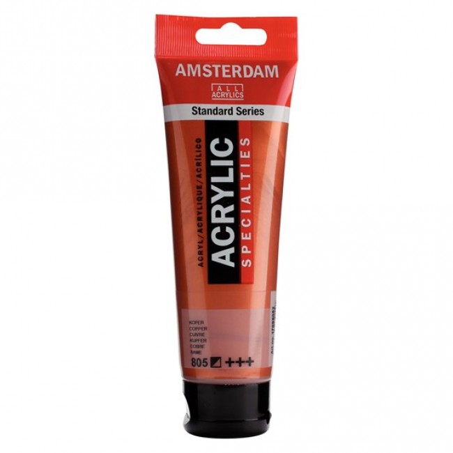 Ακρυλικό Χρώμα Amsterdam acrylic 805 copper, 120ml