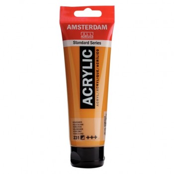 Ακρυλικό Χρώμα Amsterdam acrylic 231 gold ochre, 120ml