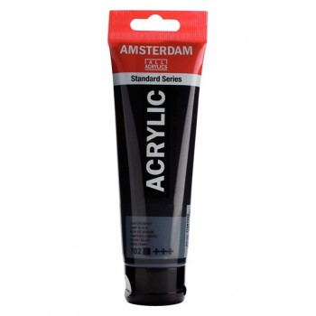 Ακρυλικό Χρώμα Amsterdam acrylic 702 lamp black, 120ml