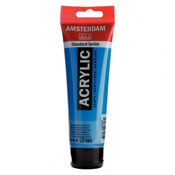Ακρυλικό Χρώμα Amsterdam acrylic 582 manganese blue phthalo, 120ml