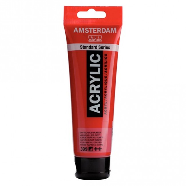Ακρυλικό Χρώμα Amsterdam acrylic 399 naphthol red deep, 120ml Ακρυλικό Χρώμα Amsterdam acrylic 399 naphthol red deep, 120ml